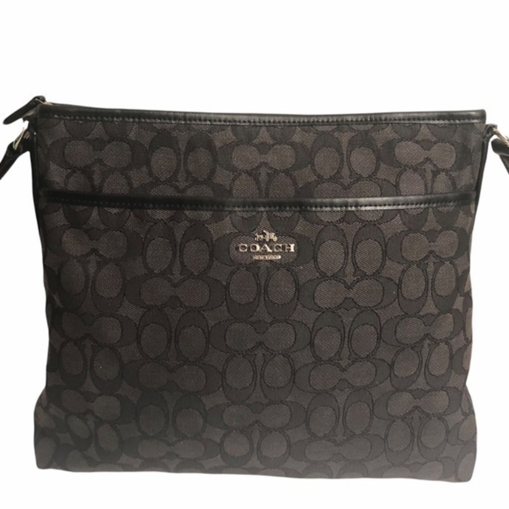 Coach signature crossbody bag